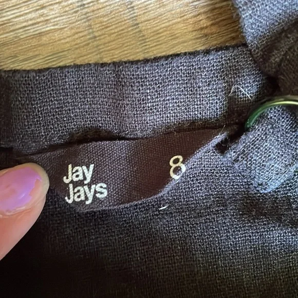 Linen blend dress - Picture 2 of 4